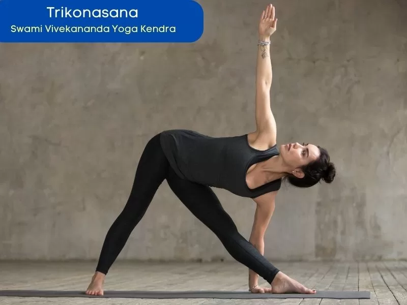 Trikonasana -hatha yoga asanas