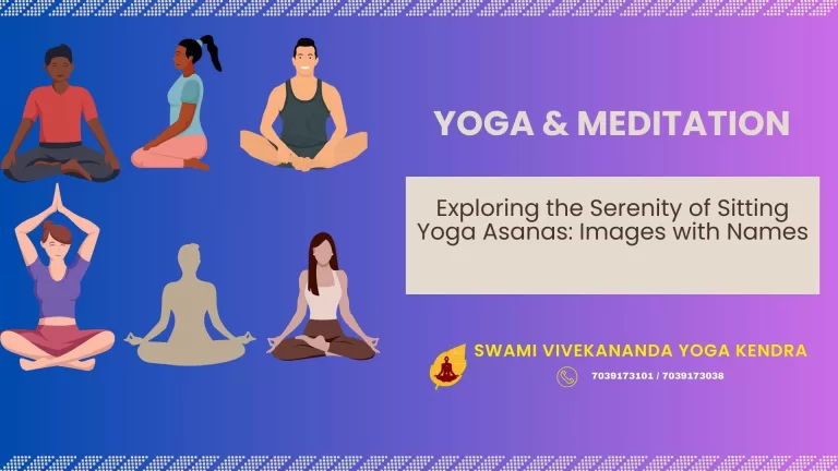 sitting yoga asanas images with names